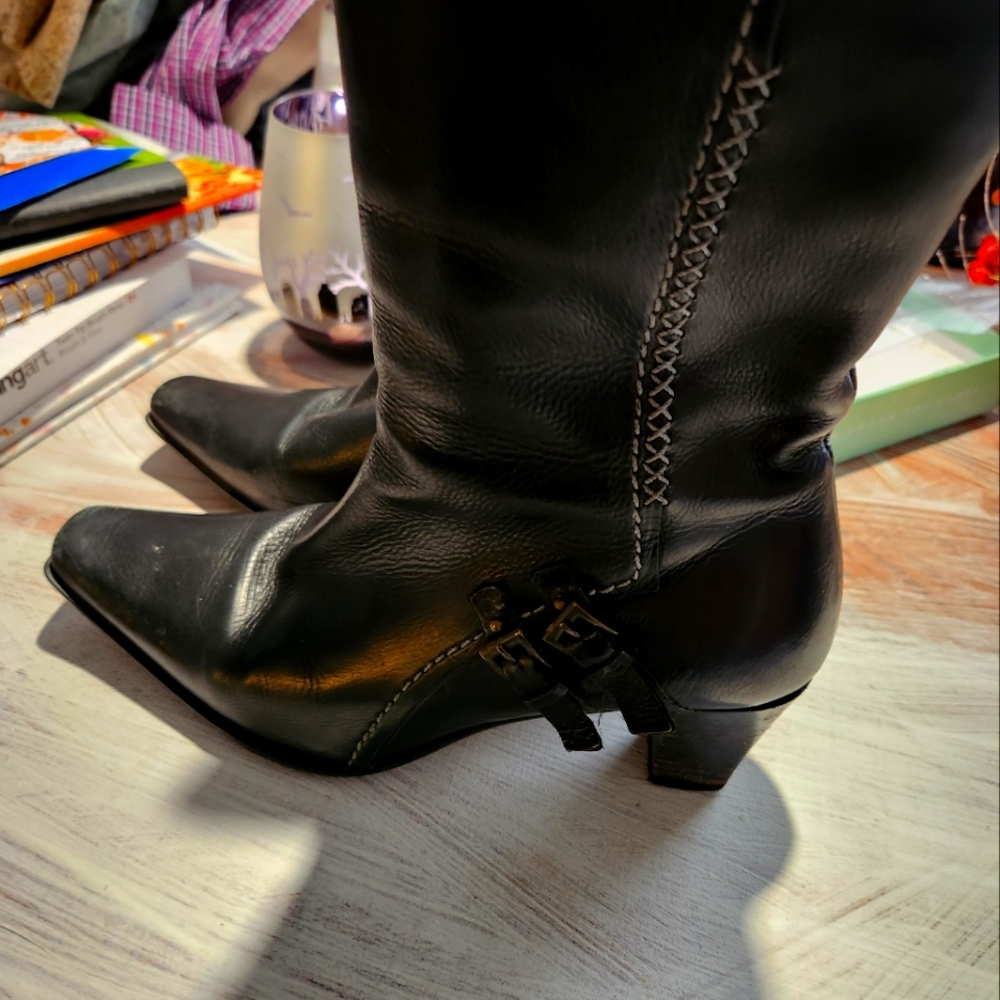 Arnold Churgin black ankle length 36 us 5